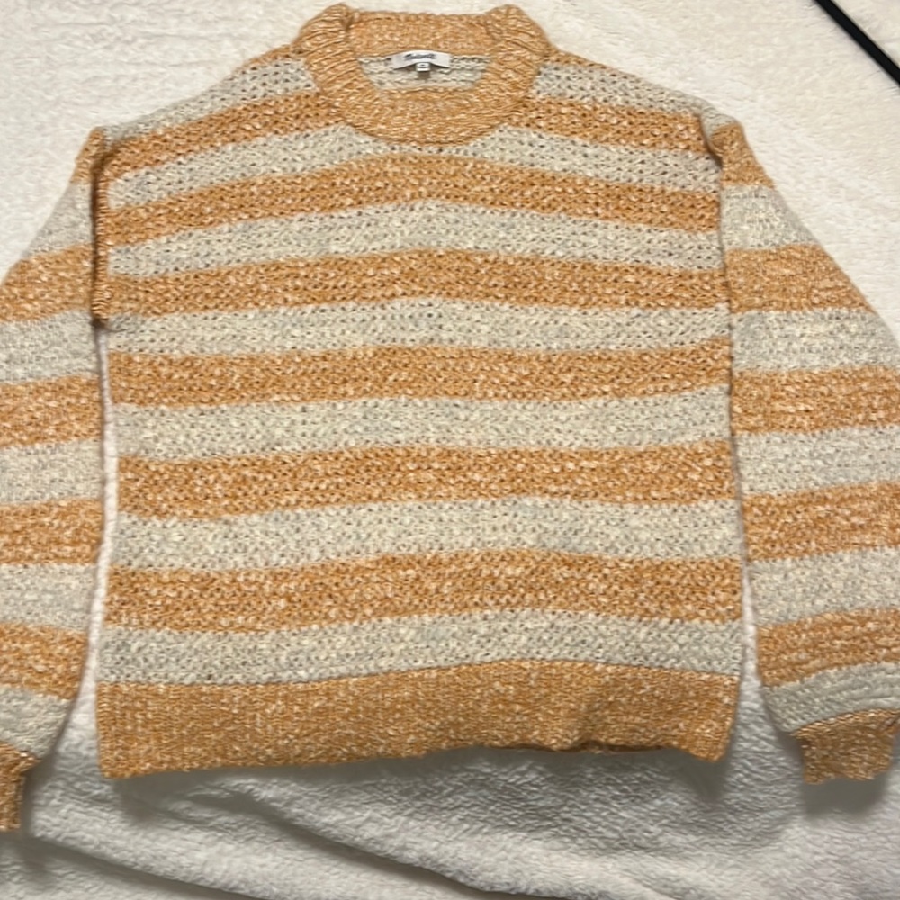 Madewell striped sweater